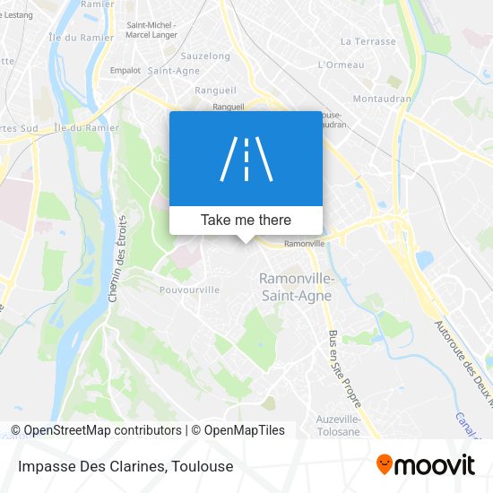 Impasse Des Clarines map