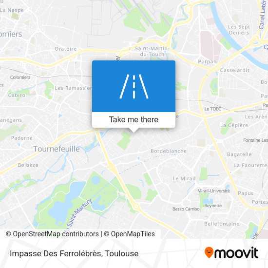 Impasse Des Ferrolébrès map