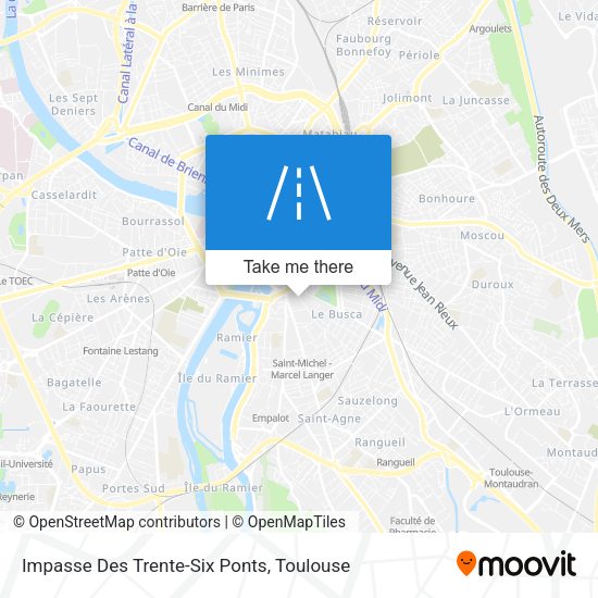Impasse Des Trente-Six Ponts map
