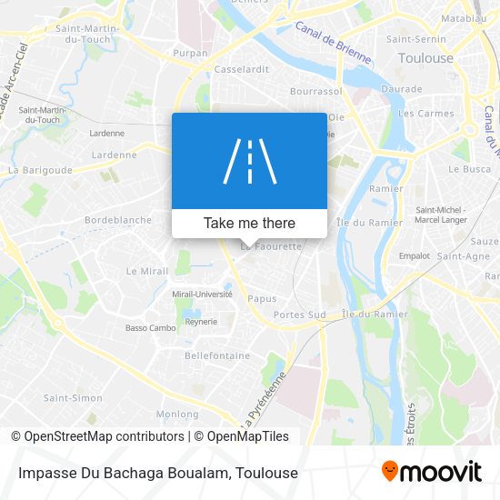 Impasse Du Bachaga Boualam map