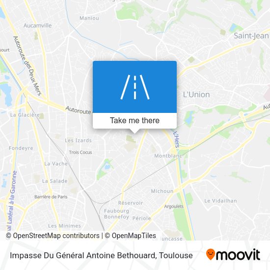 Impasse Du Général Antoine Bethouard map
