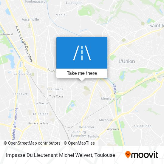 Impasse Du Lieutenant Michel Welvert map