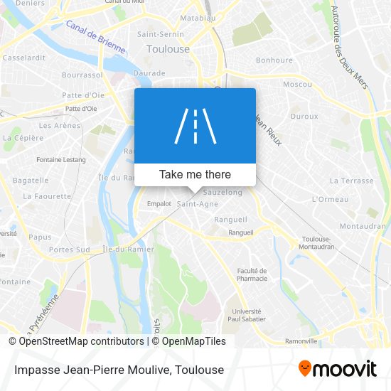 Impasse Jean-Pierre Moulive map