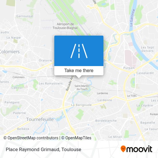 Place Raymond Grimaud map