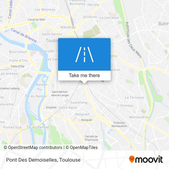 Pont Des Demoiselles map
