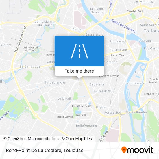Rond-Point De La Cépière map