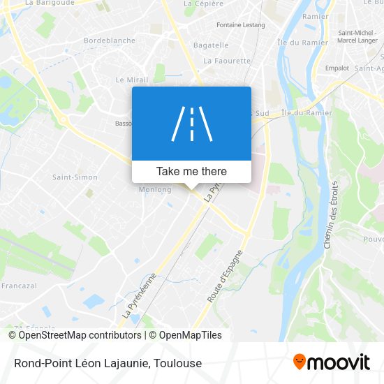 Rond-Point Léon Lajaunie map