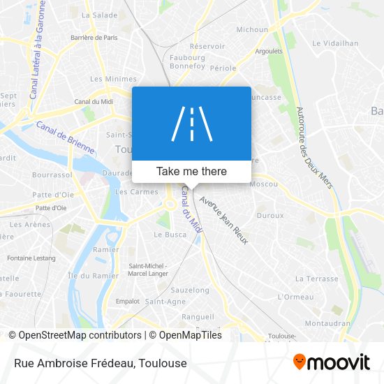 Rue Ambroise Frédeau map