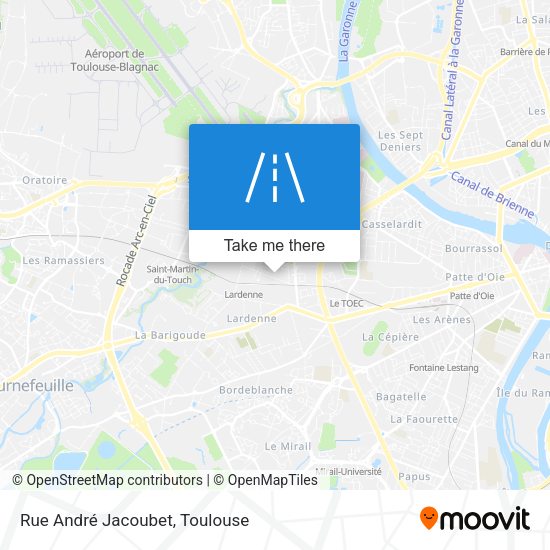 Rue André Jacoubet map
