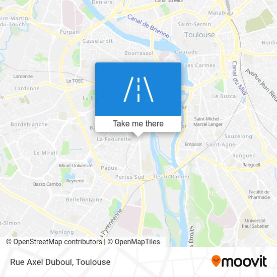Rue Axel Duboul map