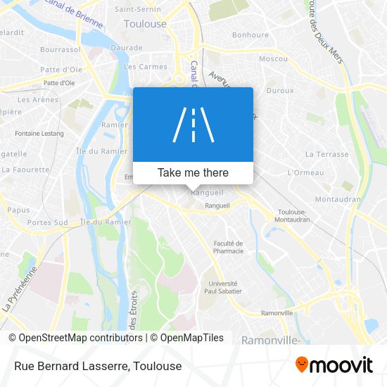 Rue Bernard Lasserre map