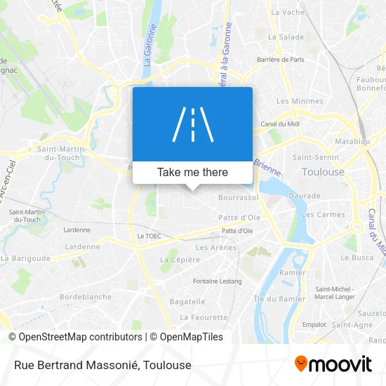 Rue Bertrand Massonié map