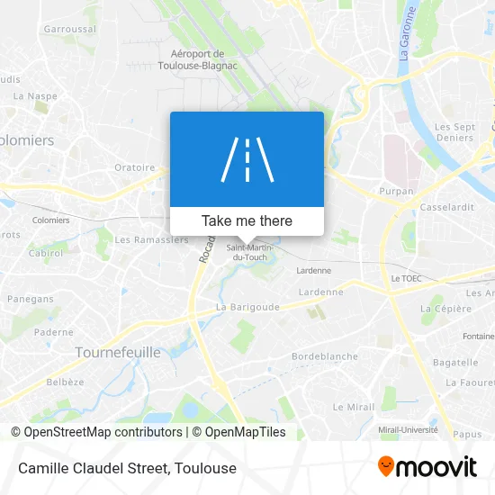 Rue Camille Claudel map