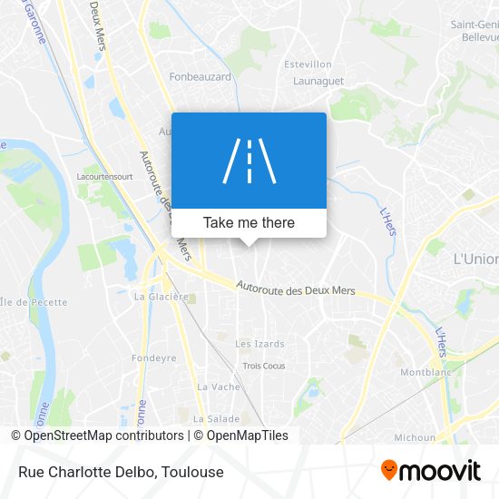 Rue Charlotte Delbo map