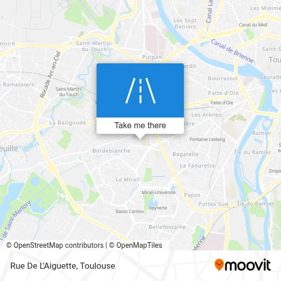 Rue De L'Aiguette map