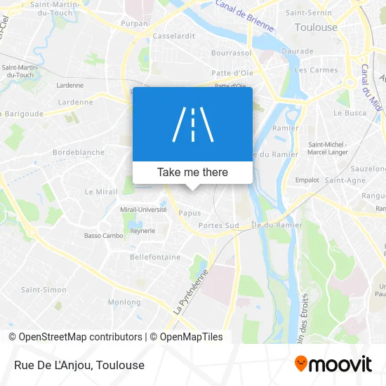 Rue De L'Anjou map