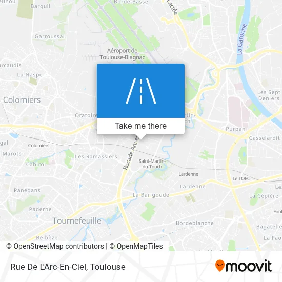 Rue De L'Arc-En-Ciel map