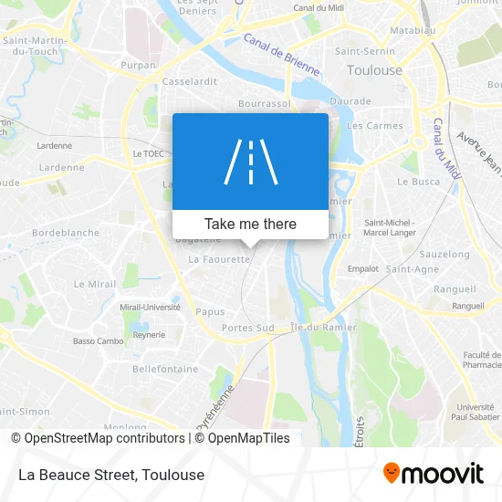 Rue De La Beauce map