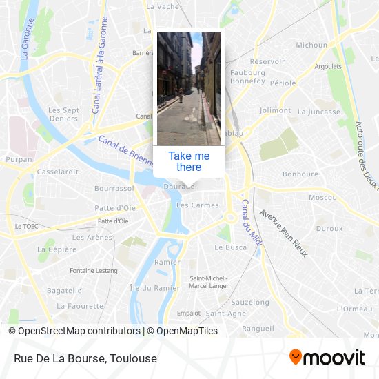 Rue De La Bourse map