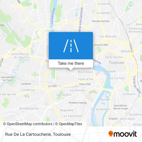 Rue De La Cartoucherie map