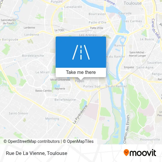 Rue De La Vienne map