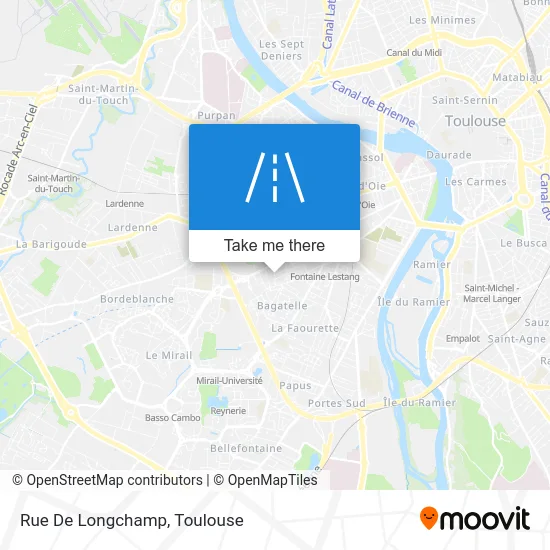 Rue De Longchamp map