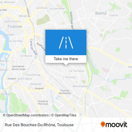 Rue Des Bouches-Du-Rhône map