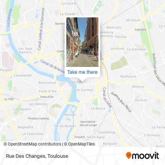 Rue Des Changes map