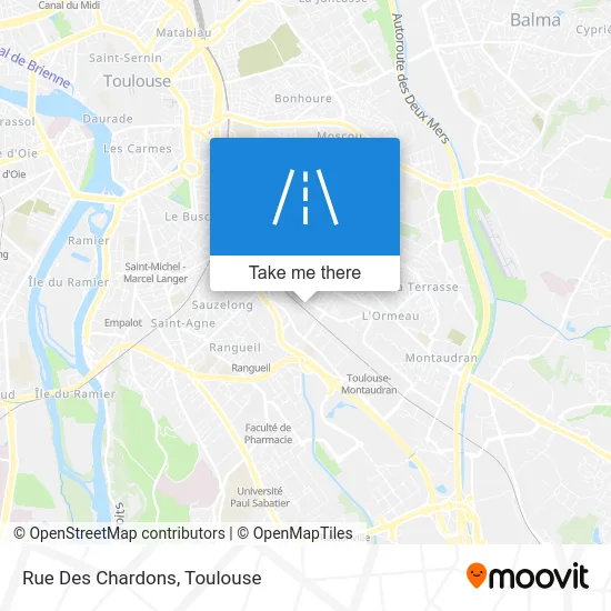 Rue Des Chardons map