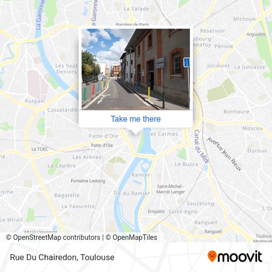 Rue Du Chairedon map