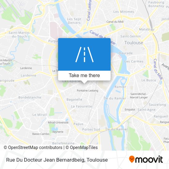 Rue Du Docteur Jean Bernardbeig map