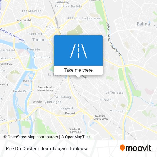 Rue Du Docteur Jean Toujan map