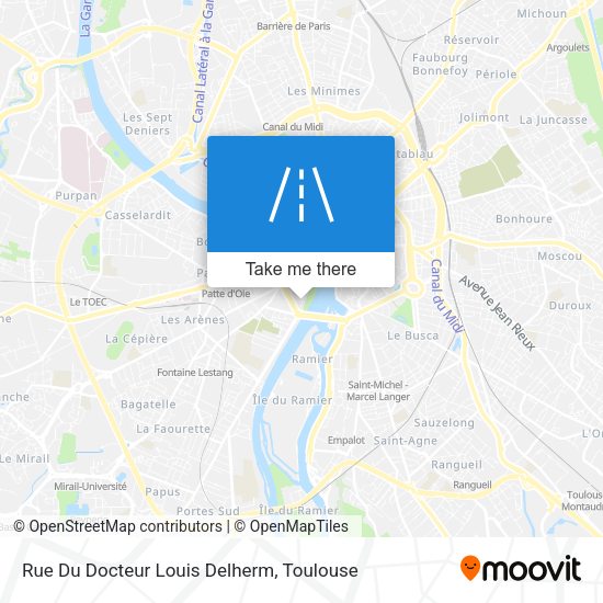 Rue Du Docteur Louis Delherm map