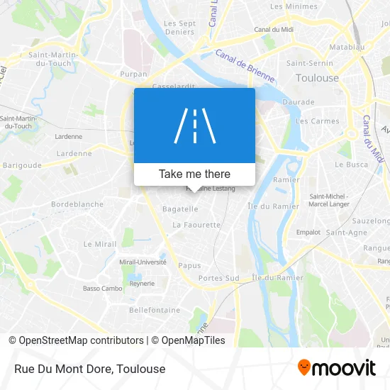 Rue Du Mont Dore map