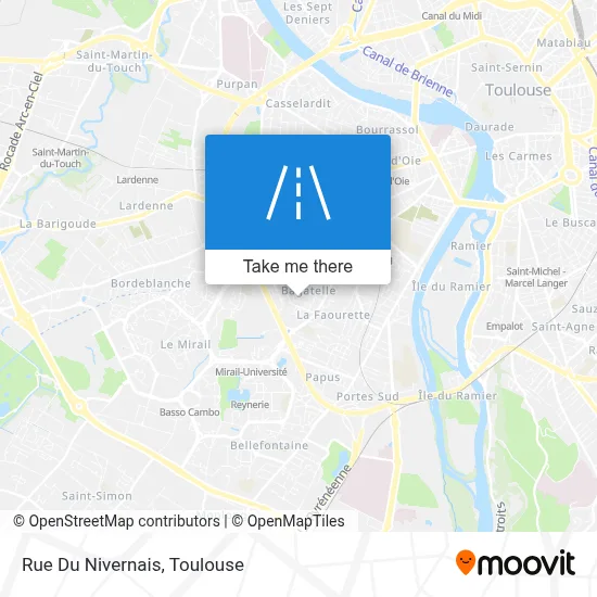 Rue Du Nivernais map
