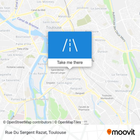 Rue Du Sergent Razat map