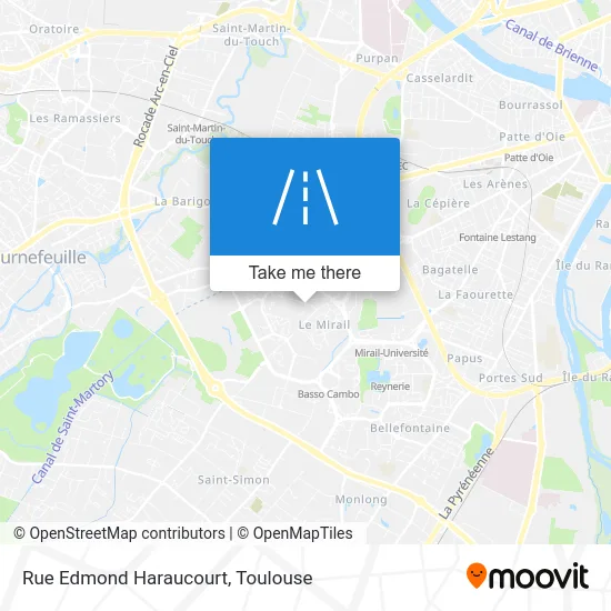 Rue Edmond Haraucourt map