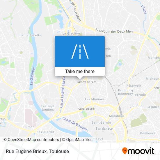 Rue Eugène Brieux map
