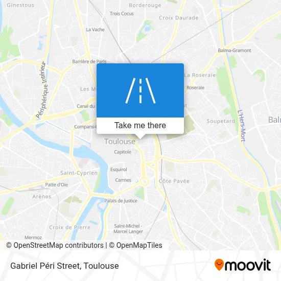 Rue Gabriel Péri map