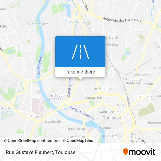 Rue Gustave Flaubert map