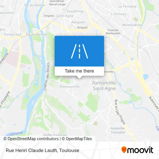 Rue Henri Claude Lauth map