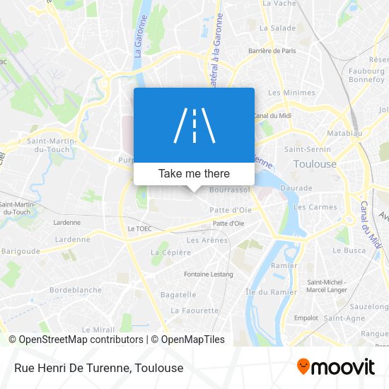 Rue Henri De Turenne map