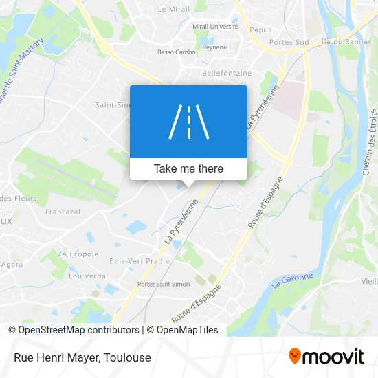 Rue Henri Mayer map