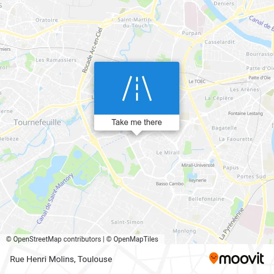 Rue Henri Molins map