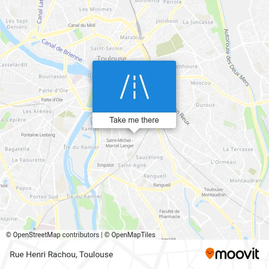 Rue Henri Rachou map