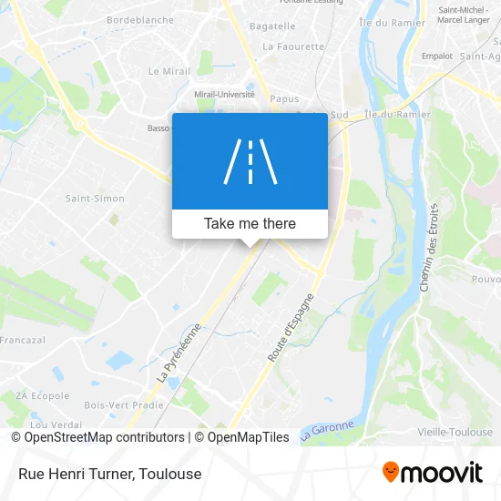 Rue Henri Turner map