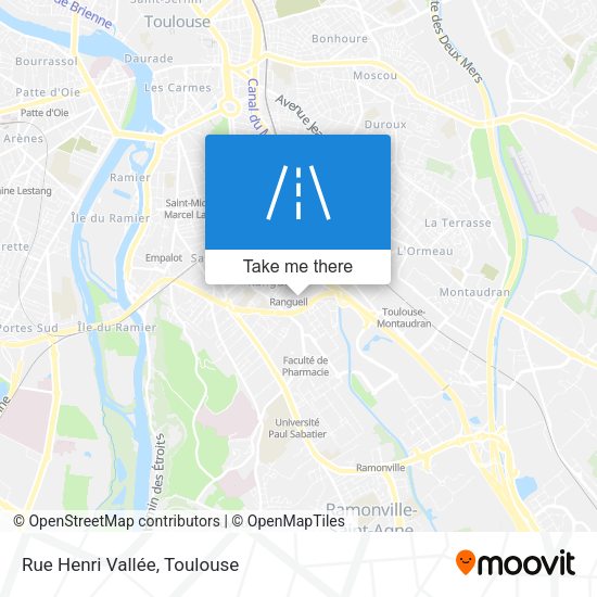 Rue Henri Vallée map