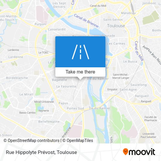 Rue Hippolyte Prévost map
