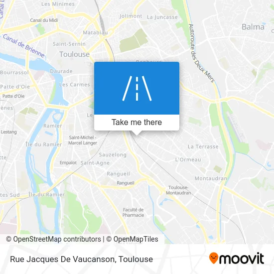 Rue Jacques De Vaucanson map