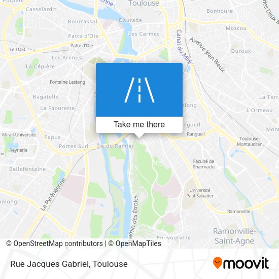 Rue Jacques Gabriel map